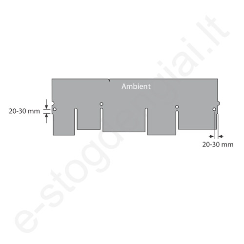 Bituminės čerpelės Katepal Ambient Arabiškas medis 10193, 2,18 m²/pak