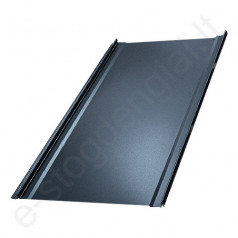Klasikinis profilis Budmat Iron Click, lygus, 0,50 mm, 510 mm, X-Matt, m²