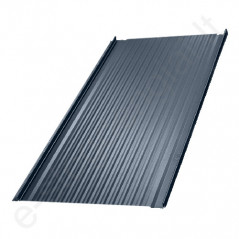 Klasikinis profilis Budmat Iron Click, aukštos mikro bangelės, 0,50 mm, 510 mm, Blizgus S-Pure, m²