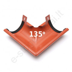 Latako išorinis kampas 135° 150/100 Molio (GreenCoat 742) Flamingo, vnt