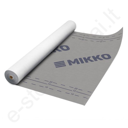 Difuzinė plėvelė Mikko 90, 3 sl, 90 g/m², 75 m²/rul