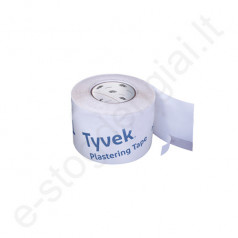 Vienpusė lipni tinkuojama juosta Tyvek Plastering Tape, 150 mm, 25 m/rul
