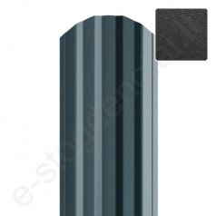 Metalinė tvoralentė Hanbud Estetic 115 mm, 0,45 mm, dvipusė, Matinė T.Pilka (RAL 7016), m