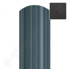 Metalinė tvoralentė Hanbud Polo, L=1350 mm, 110 mm, 0,45 mm, dvipusė, Matinė T.Pilka (RAL 7016), vnt