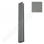 Papildoma modulinio segmento Hornval šoninė juosta 1200 mm, Smoked grey, vnt