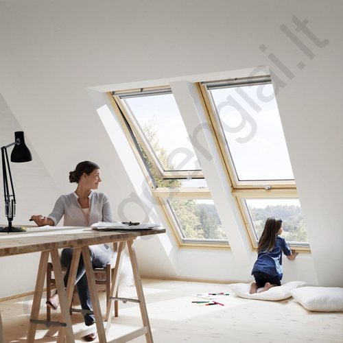 Stogo langas Velux GPL3070 55x98 Panoraminis