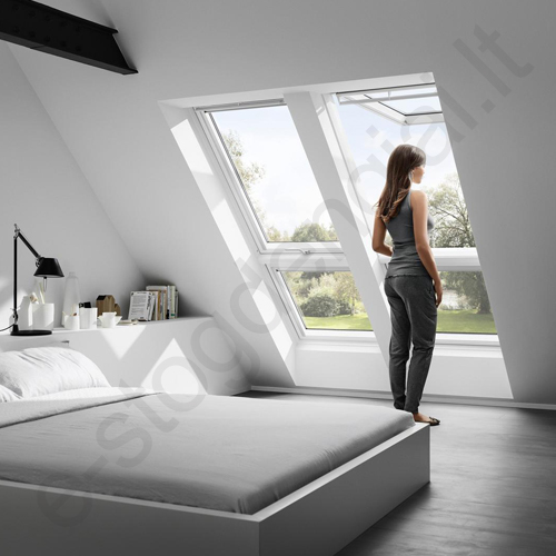 Stogo langas Velux GPU0066 55x98 Panoraminis, Drėgmės, Šilumos izoliacija