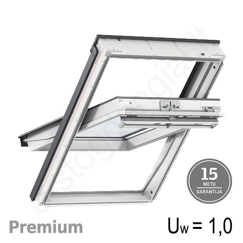 Stogo langas Velux GGU0066 134x140 PREMIUM PLUS, Drėgmės, Šilumos izoliacija