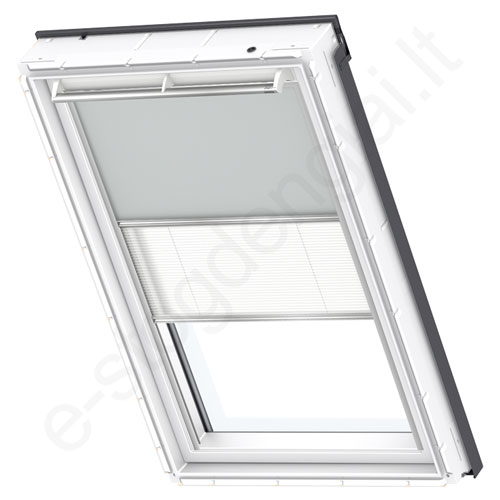 Velux tamsinanti klostuota DFD F04 1705 Light grey stilius