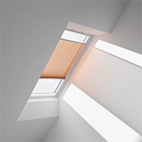 Velux klostuota užuolaidėlė FHL C04 1267 Burned orange stilius