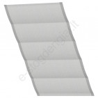 Velux romanetės ZHB MK10 6516 Structured grey papildomas audinys