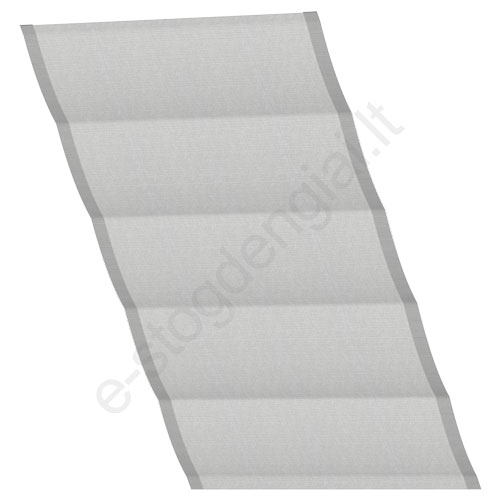 Velux romanetės ZHB U04 6516 Structured grey papildomas audinys