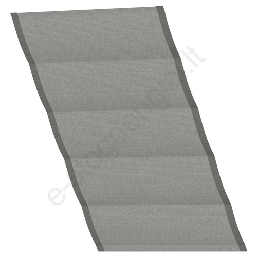 Velux romanetės ZHB 606 6519 Structured black papildomas audinys