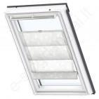 Velux romanetė FHB U10 6505 White leaves stilius