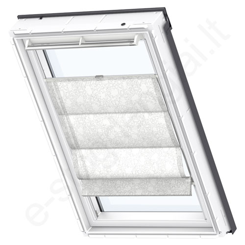 Velux romanetė FHB PK10 6505 White leaves stilius