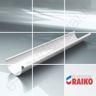 Latakas Raiko Platinum 150/100 3m Magnelis plieninis, vnt