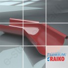 Latako išorinis kampas 135° Raiko Premium 125/90 Pilkas grafito (Prelaq 087), vnt