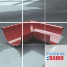 Latako išorinis kampas 90° Raiko Premium 125/90 Pilkas grafito (Prelaq 087), vnt
