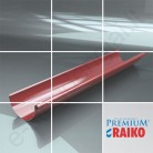 Latakas Raiko Premium 125/90 3m T.Rudas (Prelaq 444) plieninis, vnt