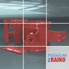 Lietvamzdžio laikiklis prie medžio Raiko Premium 150/100 Molio (Prelaq 742), vnt