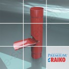 Vandens skirstytuvas Raiko Premium 125/90 Baltas (Prelaq 001) plieninis, vnt
