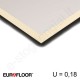 Recticel Eurofloor poliuretano plokštė grindims 1200x2500x120mm, 1vnt/3m²