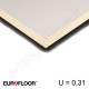 Recticel Eurofloor poliuretano plokštė grindims 1200x2500x70mm, 1vnt/3m²