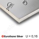 Recticel Eurothane Silver poliuretano plokštė grindims 1200x2500x140mm, 1vnt/3m²